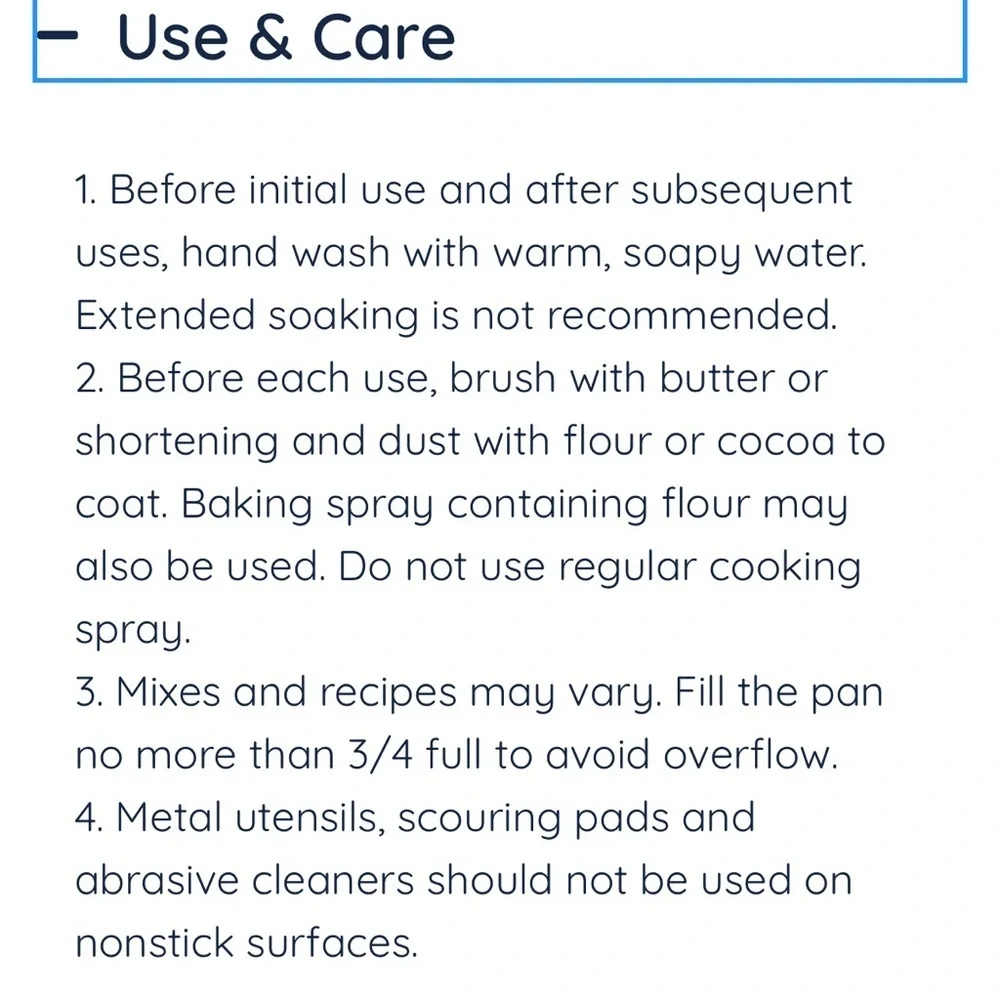 NORDIC WARE rose cake pan